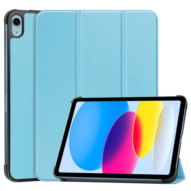 Apple iPad 11 2025 / 10 10.9" 2022 / Кожен калъф смарт кейс за таблет