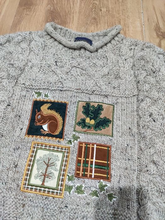 Pulover Acorn din lână british wool marimea S/M