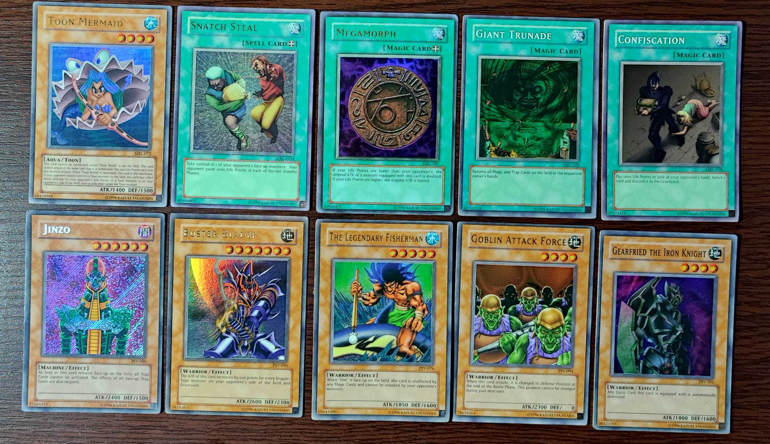 Yu-Gi-Oh: GOAT Фойлове