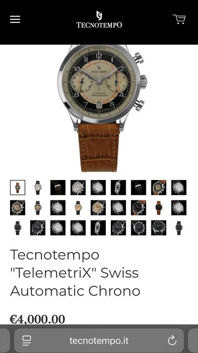 Автоматичен часовник - Tехнотемпо - Хронограф - Отличен