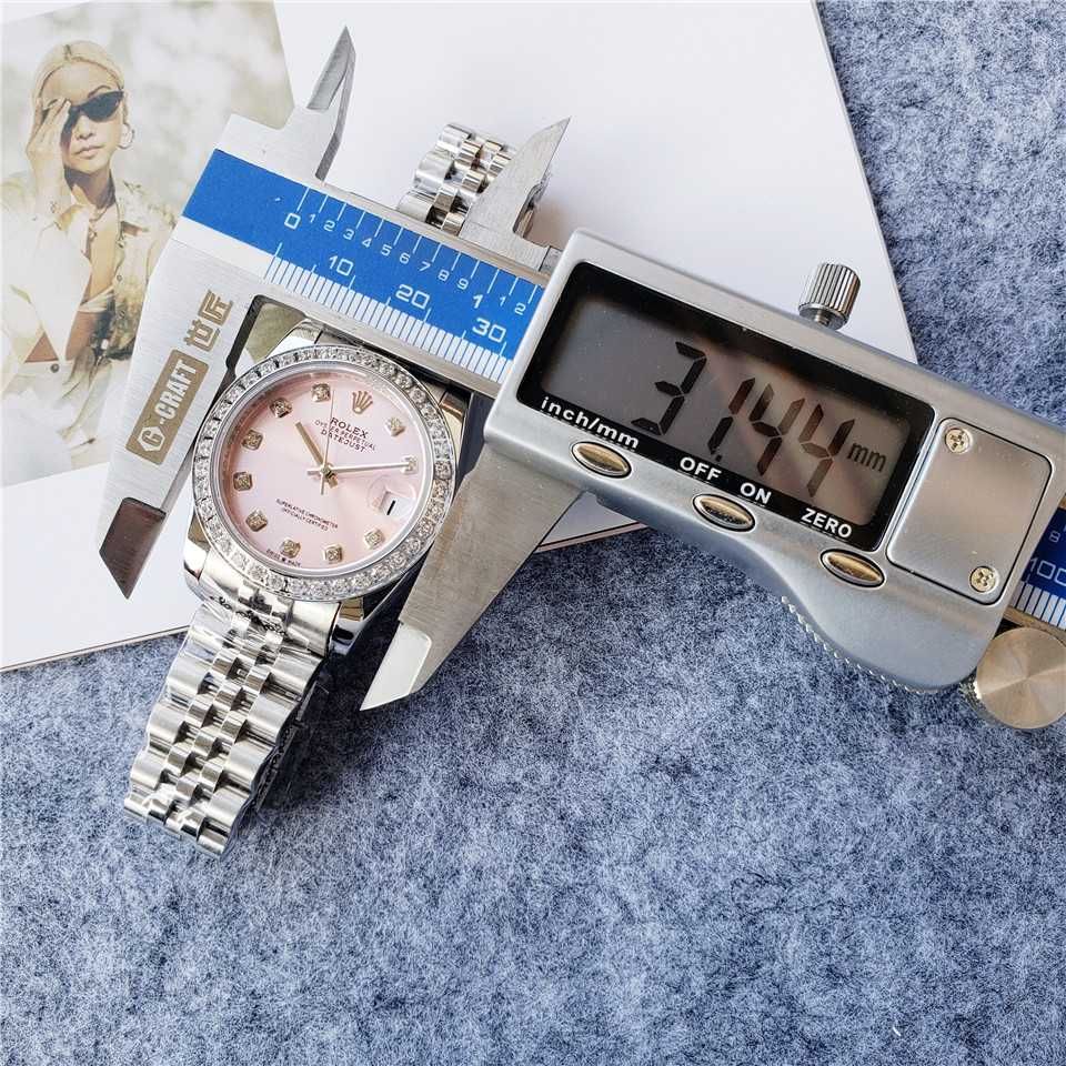 Дамски часовник Rolex Oyster Datejust Pink с автоматичен механизъм