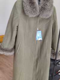 Новое женское демисезонное пальто (56 размер)