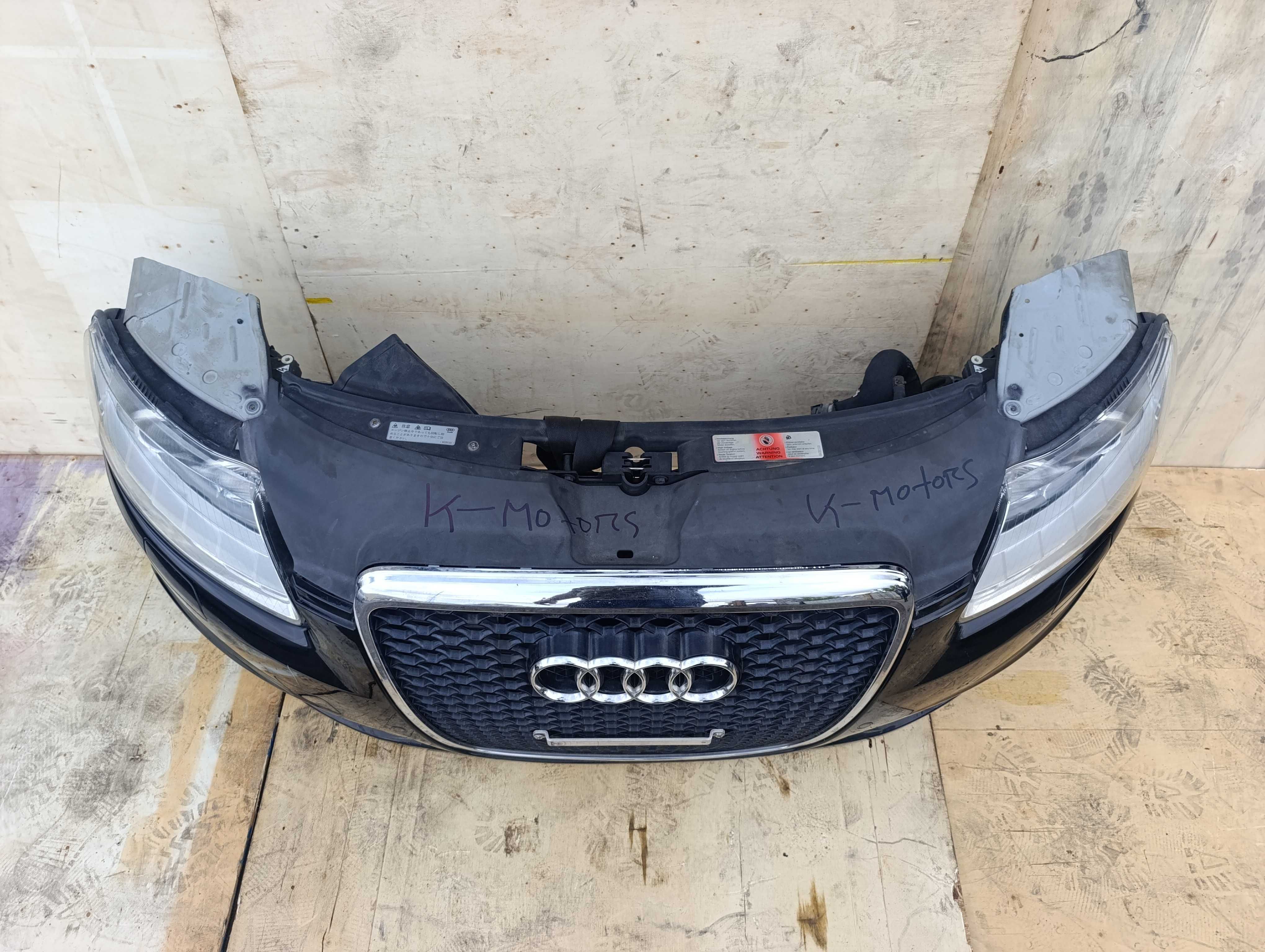 Ноускат Audi A6 C6 Рестайлинг 08-11г Xenon Ауди А6 С6 S6 Морда фары