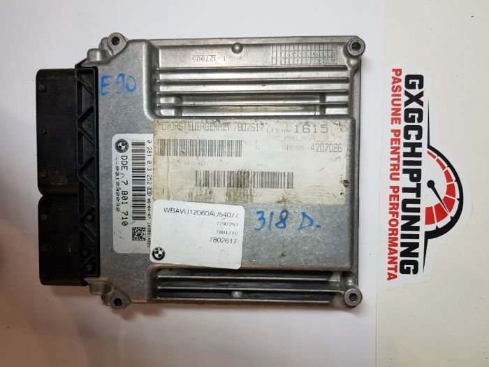 ECU Calculator motor BMW DDE7801710 EDC16C35-2.12