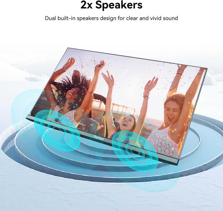 Monitor Portabil Touchscreen de 23.8'' 1080P