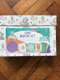 Card making kit/ детска кутия с карти, писма и стикери