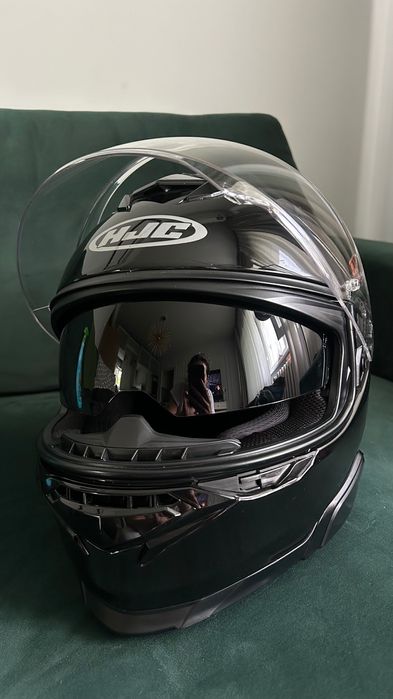 Cascã Moto HJC neagrã mãsura M