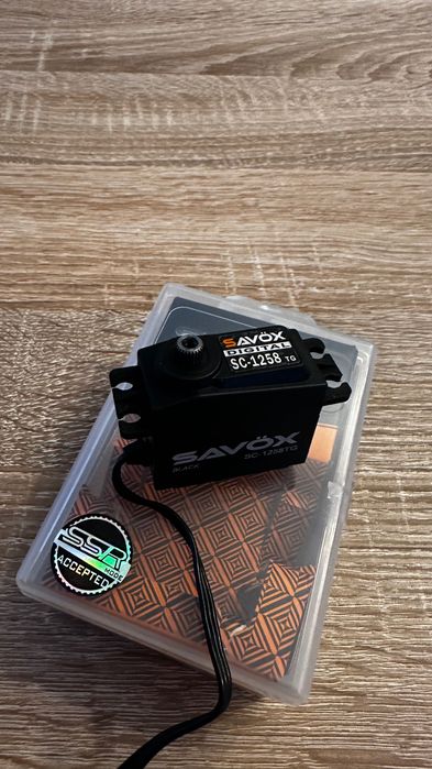 SAVOX SC1258TG-BE - Black Edition Coreless Digital Servo masina RC