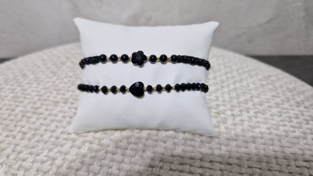 Bratari din aur 14K pe snur reglabil