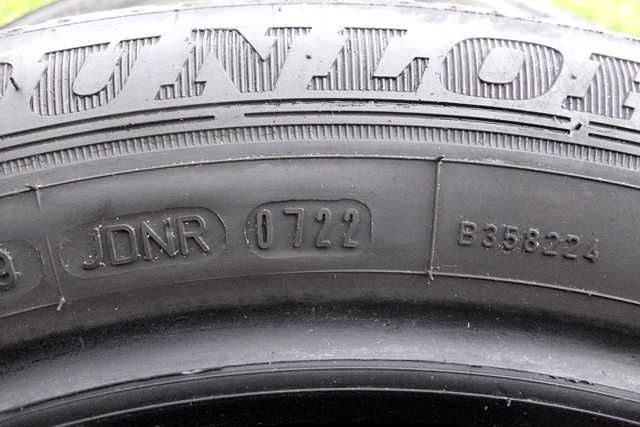 2 бр. 195/55/16 Dunlop, DOT: 0722