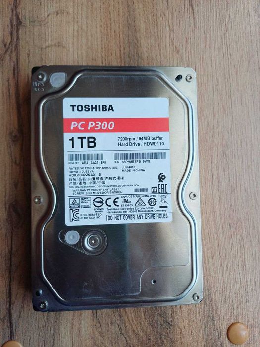 Жесткий диск 1 TB в идеале