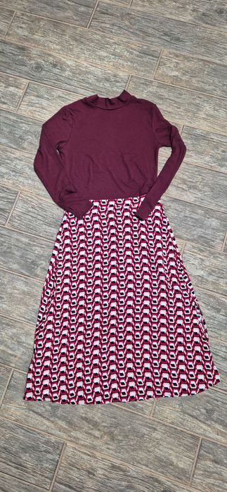 Fusta midi eleganta L