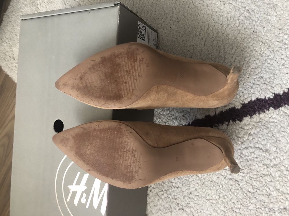 Pantofi femei H&M, piele, marimea 35