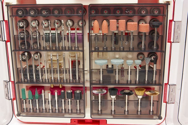 Комплект аксесоари за шлайф биакс, 508 части нвм