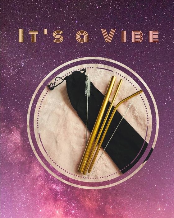 Комплект Сламки за многократна употреба в различни цветове