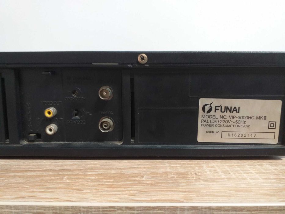 Video Player Funai VIP-3000HC MKIII -probleme mecanism evacuare casete