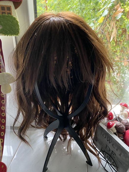 Peruca par natural purtata o singura data