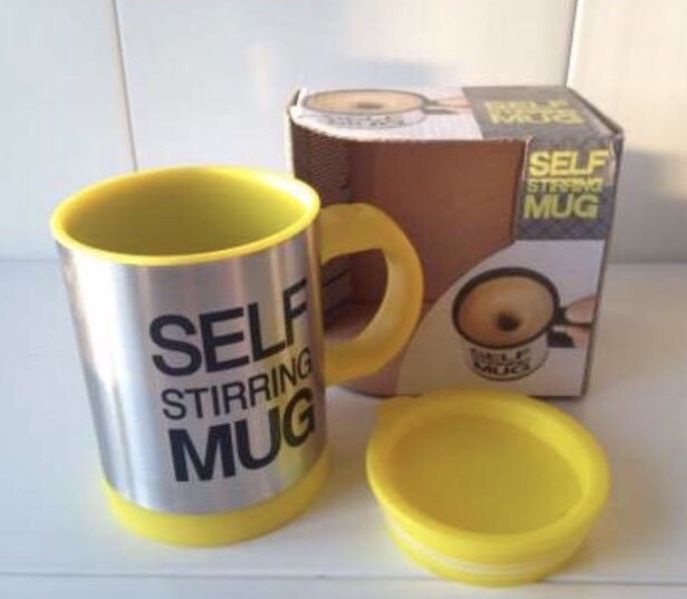 Отличный Подарок для Вас и Ваших Друзей! Кружка-Самомешалка SELF MUG