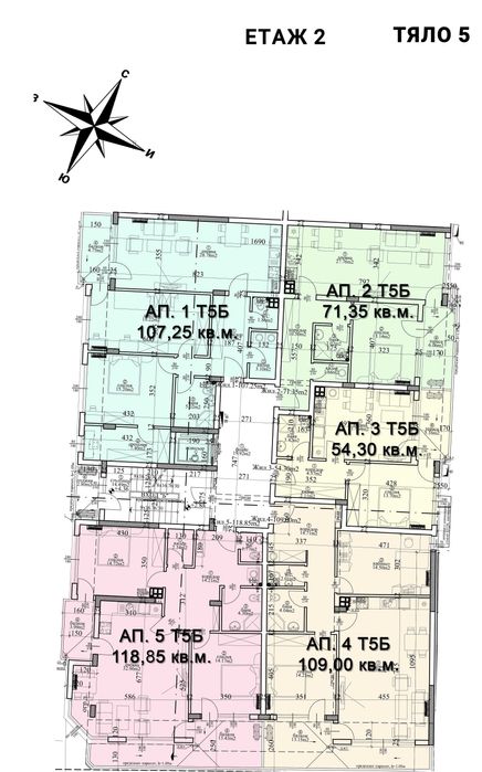 Продава се Двустаен апартамент в Варна, Център - 82 кв.м за 1891 €/кв.м - Снимка #3