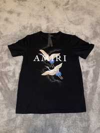 Tricou Amiri Crane Birds marimea S purtat de 3 ori original