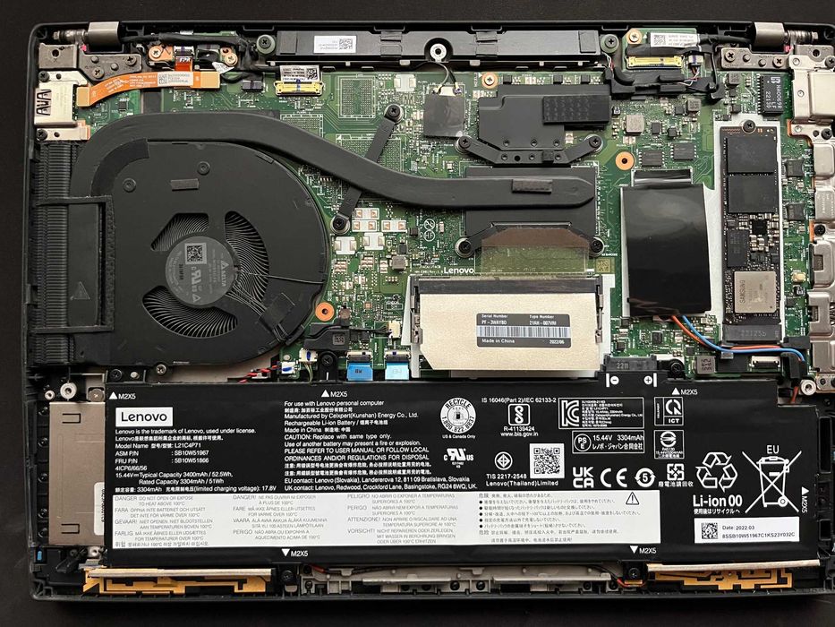 Lenovo T14 G3 14 inch i5-1240p 12C/16T, 16Gb RAM, 1TB SSD