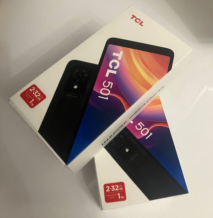 Смартфон TCL 501, 2GB RAM, 32GB, 4G, Prime Black