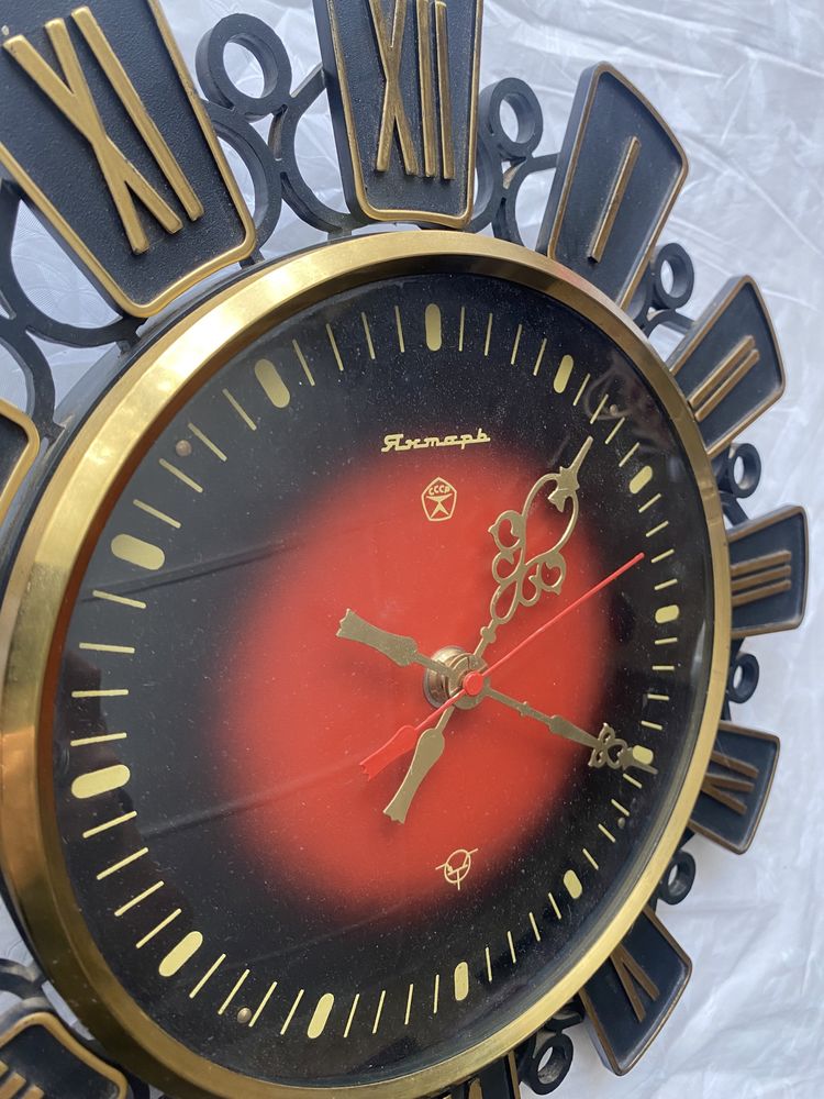 Советские раритетные часы Янтарь СССР