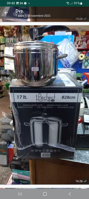 Oală sub presiune 13 litri OFERTĂ 209 lei.  3,5L/5L/7L/9L/12L/ 20 L