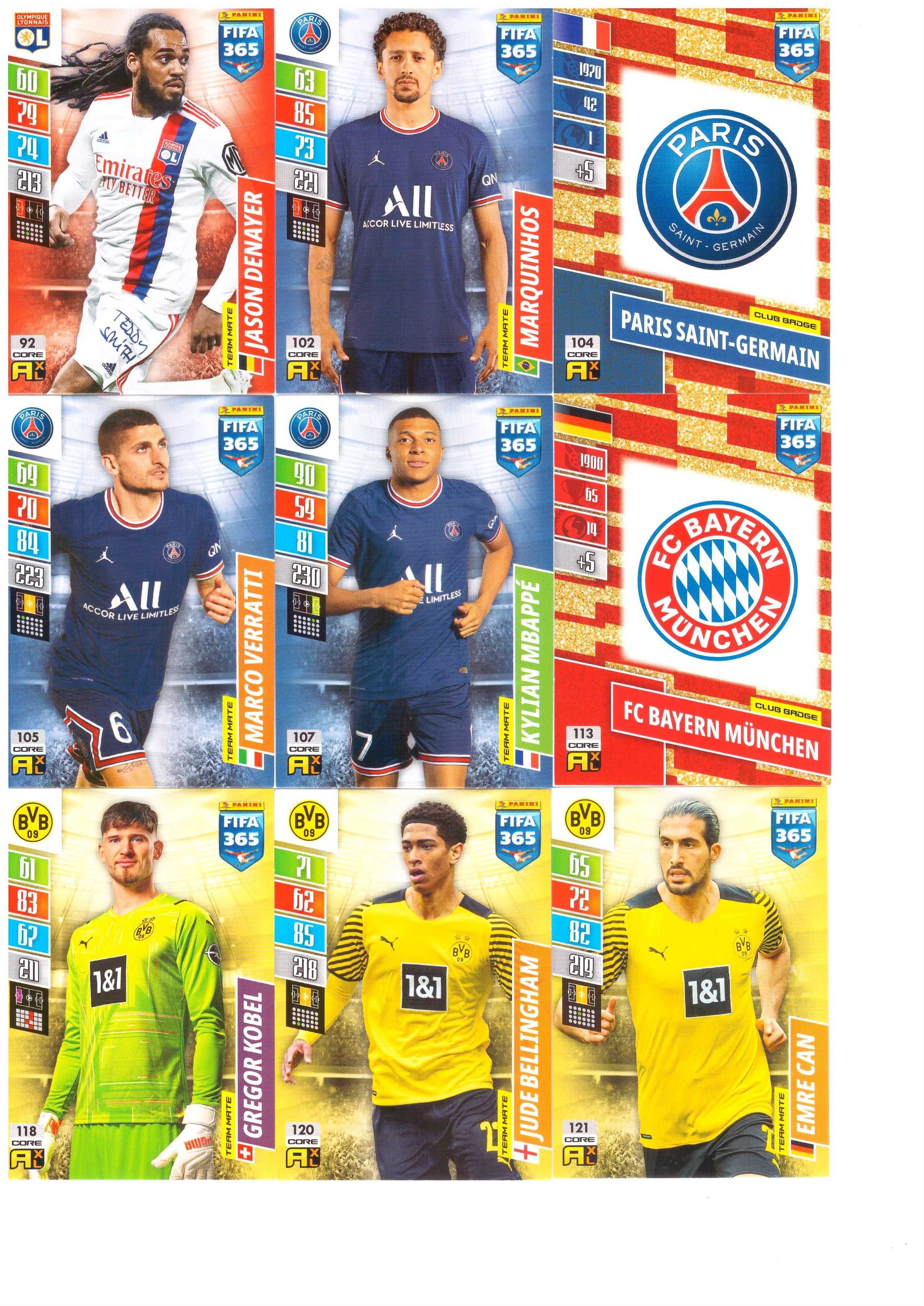 Cartonase Panini FIFA 365: 2021-2022. Adrenalyn XL