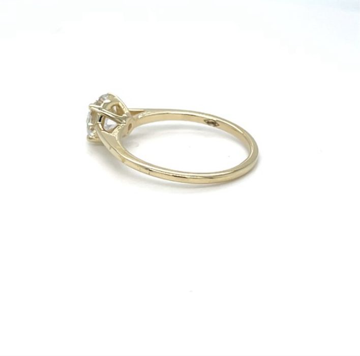 Inel din aur 14k cu diamant lab-grown 1.02 ct - D/VS2 -IGI certificat