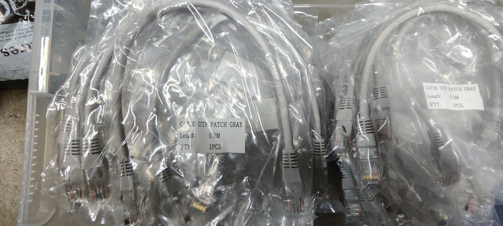 Патч корд RJ 45  0.3 м