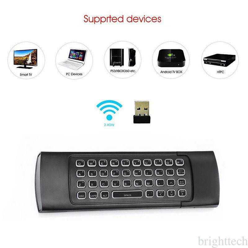 3 в 1 Смарт дистанционно с мишка клавиатура за компютър, Smart TV Box