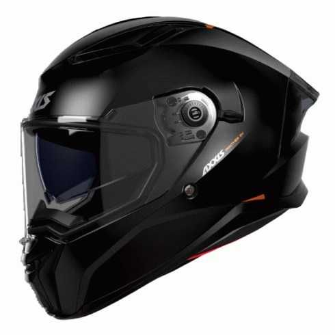 Каска Axxis Panther v Solid A1 Black Gloss
