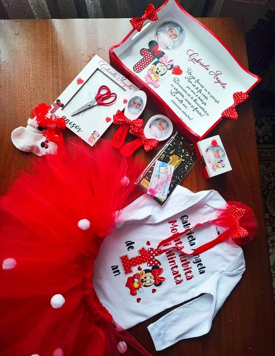 Set Aniversar 1An Tricouri Personalizate Mamă Fiică Tată Fiu 1 anișor