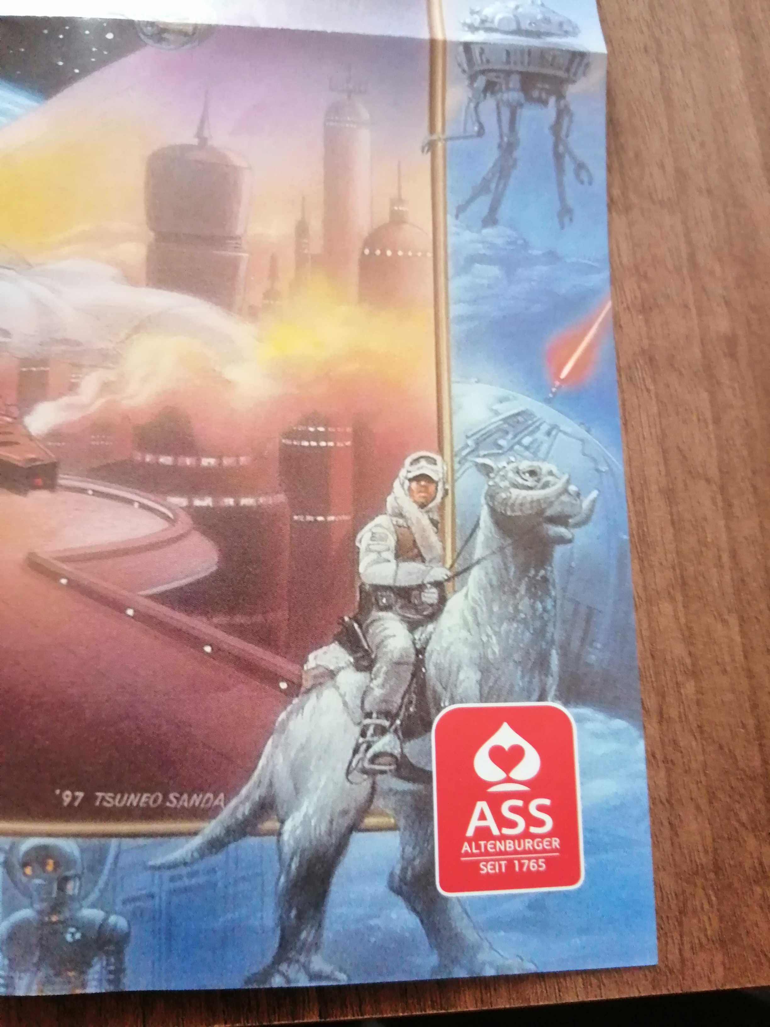 Cartonase Disney Star Wars pachet complet cu poster, Kaufland