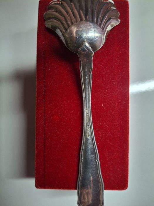 Lingura argint 800 antic  marca Bruckmann