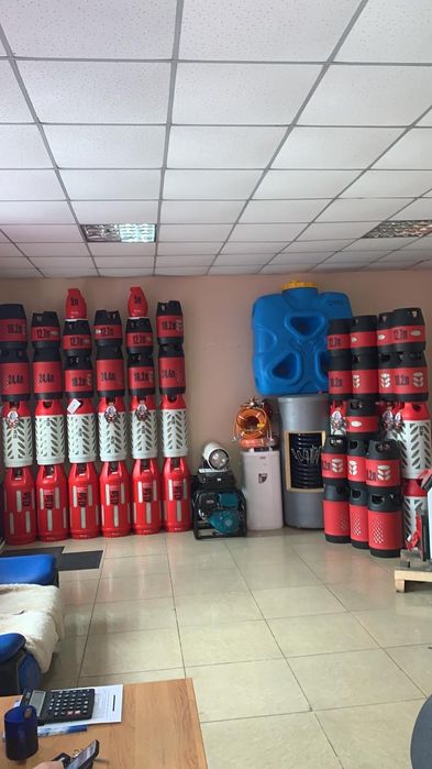 Газовый композитный баллон, газовые трубы, расширительные баки