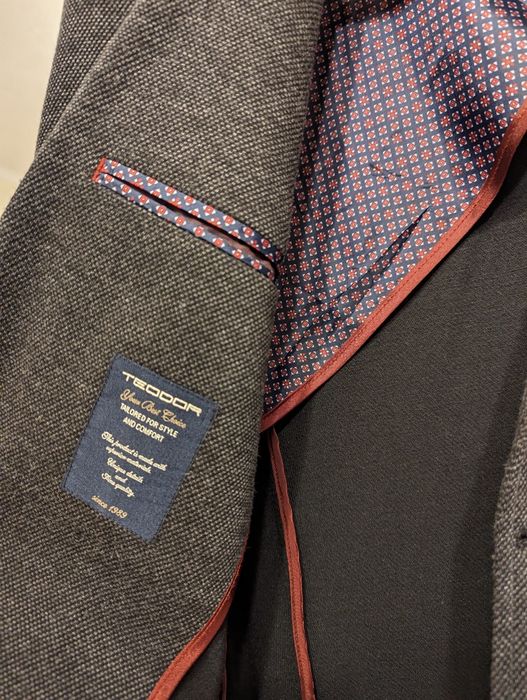 Сиво сако Teodor