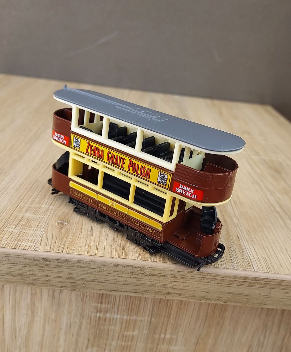 Macheta tramvai vintage Matchbox 87-Preston Tram 1920-jucarie colectie