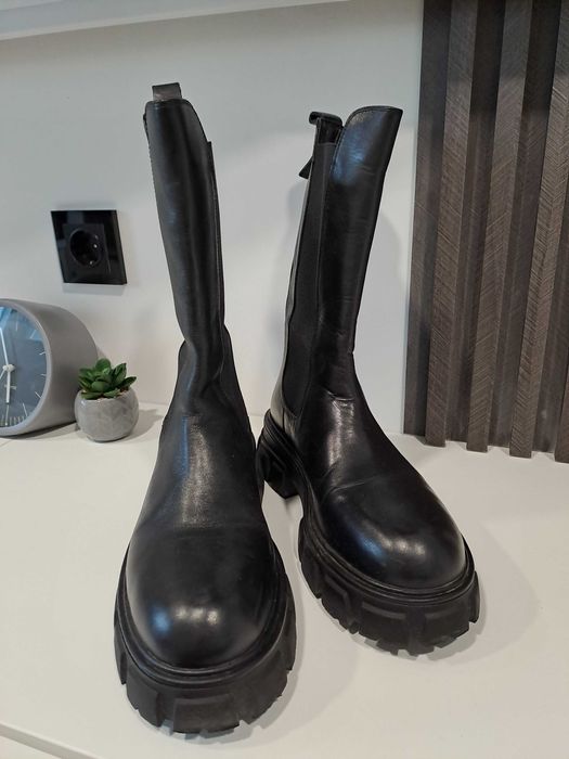 Боти (ботуши) Badura, естествена кожа, н-р 40