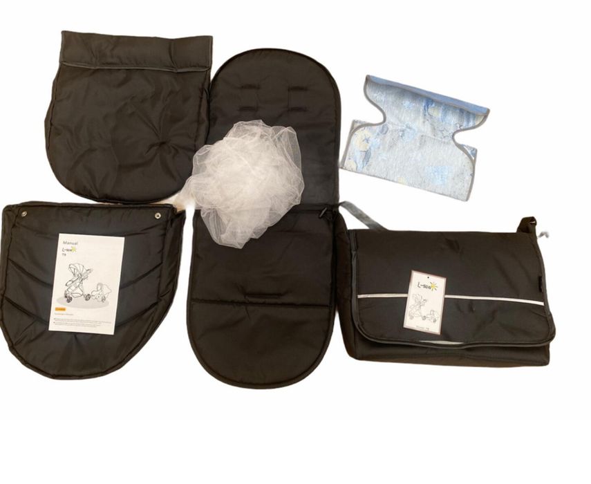 Carucior 3 In 1 Reversibil Si Cu Suspensii  Crem