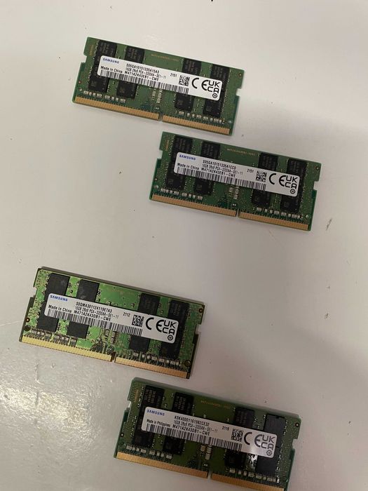 Memorie laptop 32 Gb DDR4 Samsung PC 4 3200 dual chanel, garantie