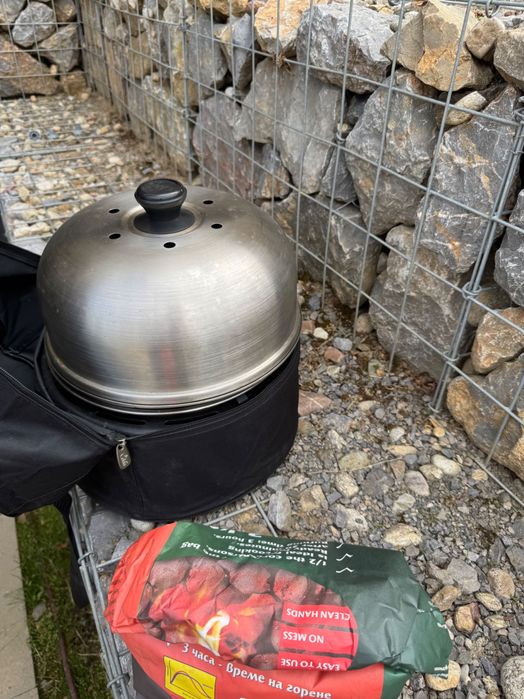 Преносима скара/грил (тип кофа) с чанта