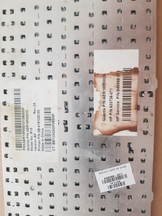 Tastatura laptop hp pavilion g7
