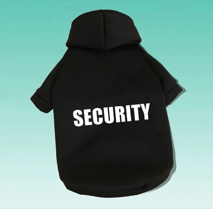 Модерни дрехи за кучета: Суичъри (Худита) с надписи, Пуловер (S, M)