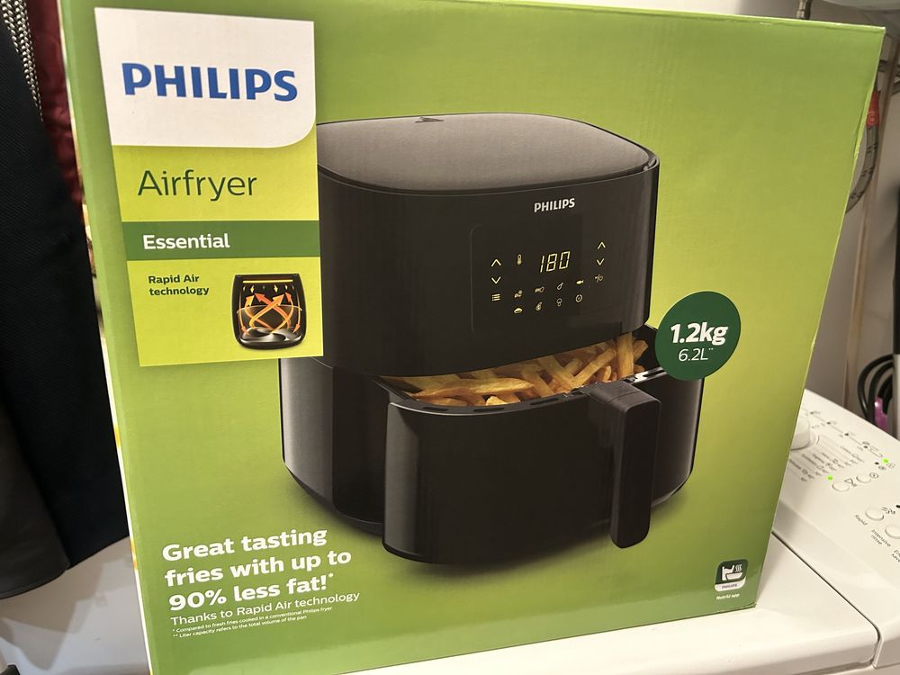 Уред за здравословно готвене Philips Essential HD9270 Airfryer XL