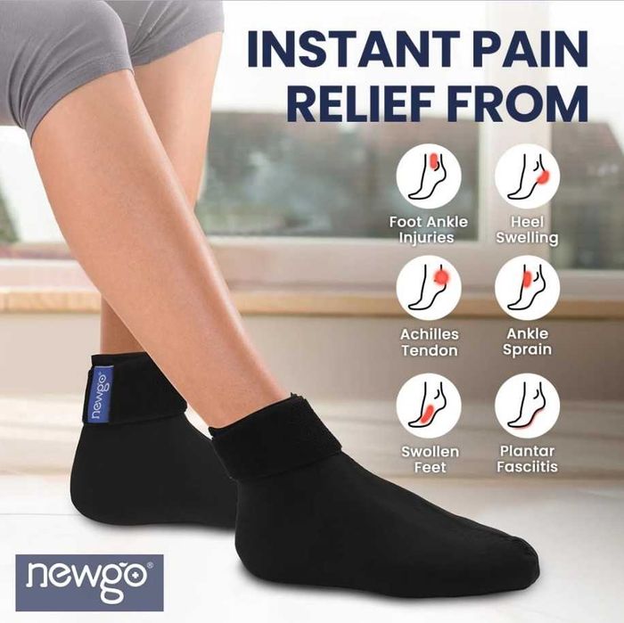 Șosete răcoritoare cu gel pentru glezne