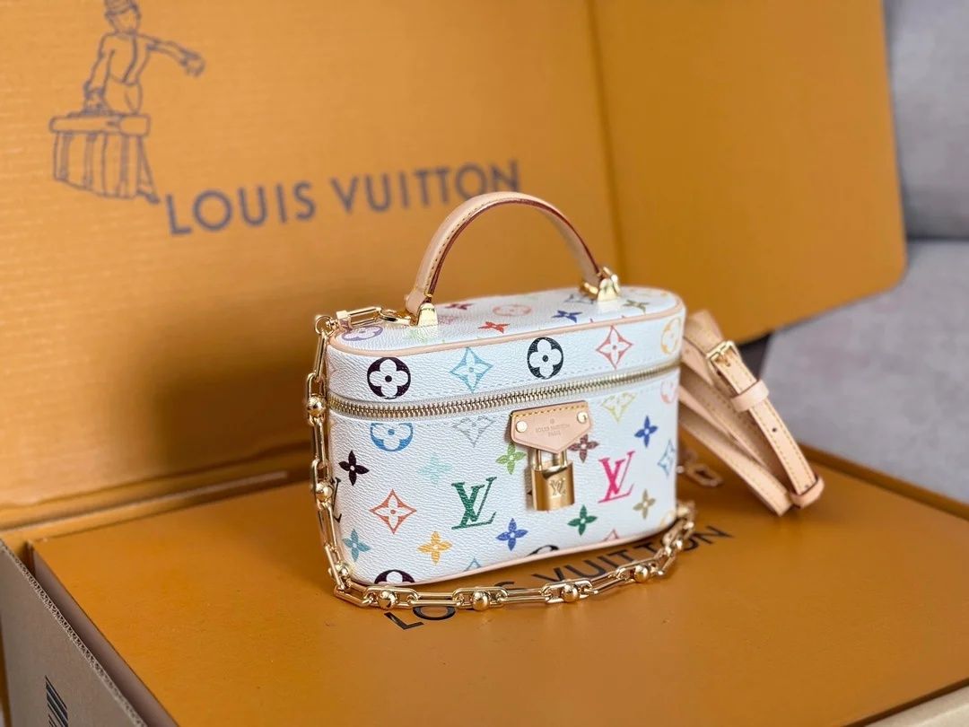 Louis Vuitton x Takashi Murakami Vanity Chain Pouch