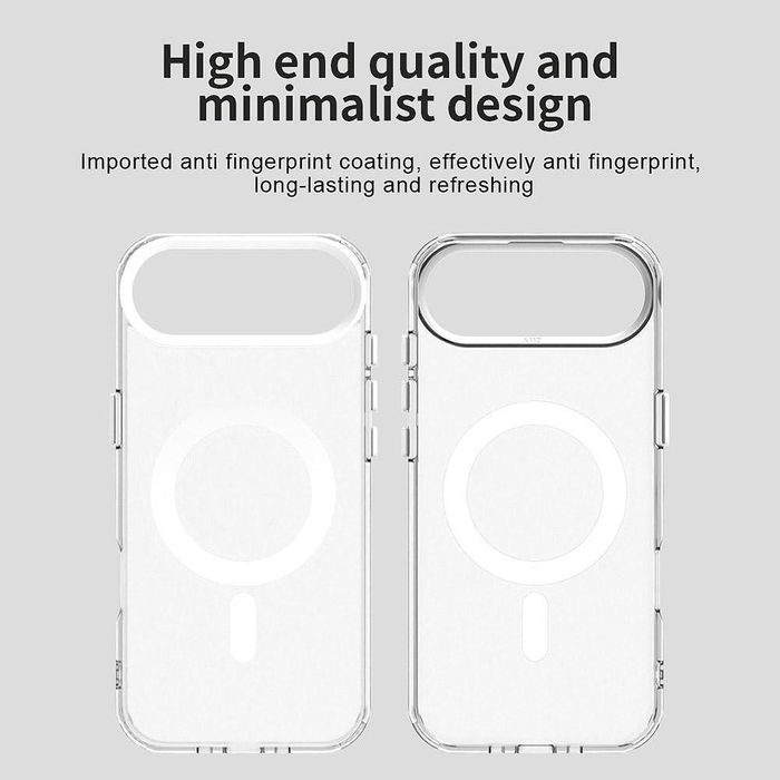 Techsuit candycase magsafe кейс за iphone 17 air – white