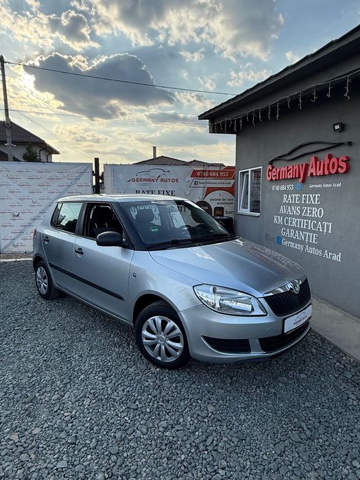 Skoda Fabia RATE/GARANTIE1.2benzina+GPL clima electric senzori jante km reali